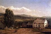 Frederic Edwin Church View in Pittsford, Vt. oil painting artist